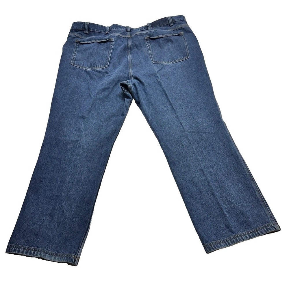 Duluth Trading Mens Jeans size 50x 32 Relaxed Fit Blue Denim